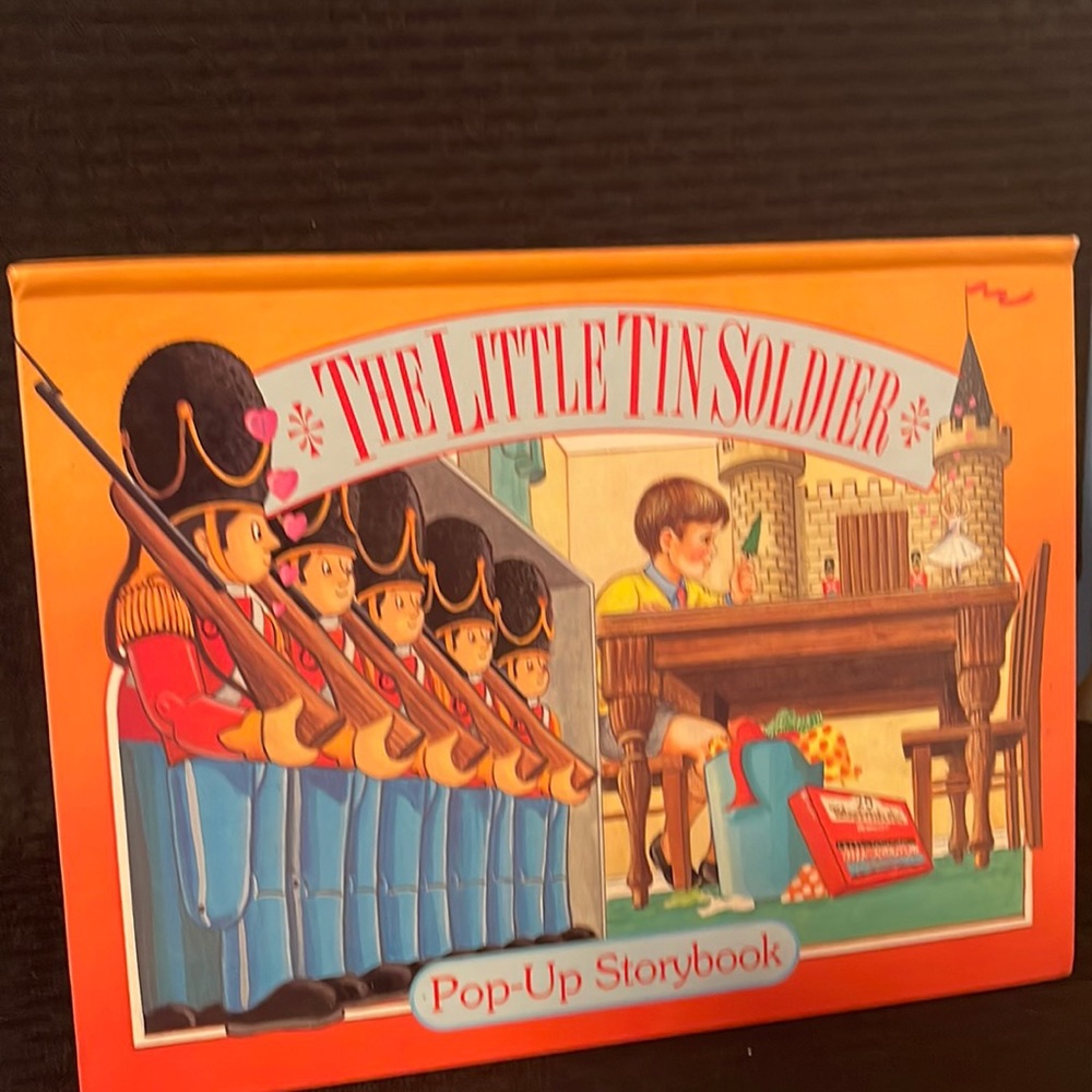 Vtg Little Tin Soldier Pop-Up Storybook